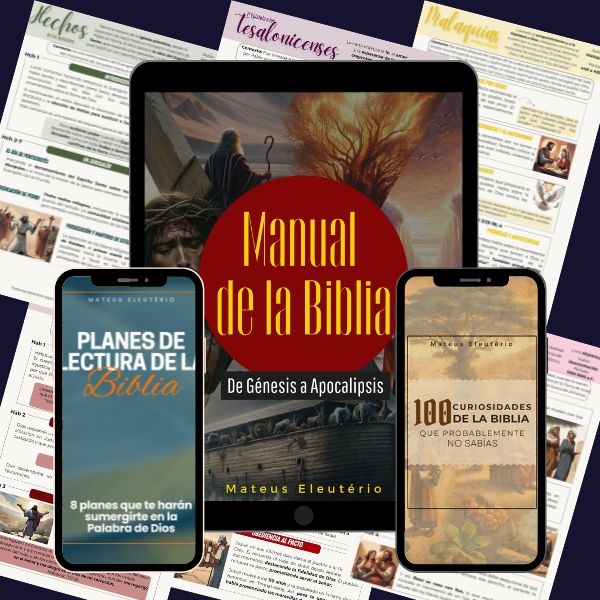 Manual de la Biblia en tablet y celular